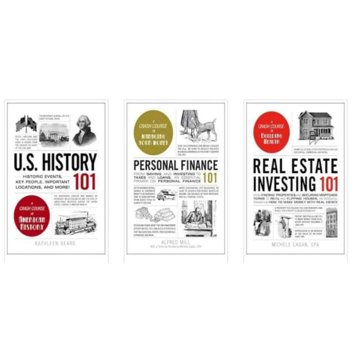 1. U.S History 101 + Personal Finance 101 + Real Estate Investing 101 EnglishBookHouse