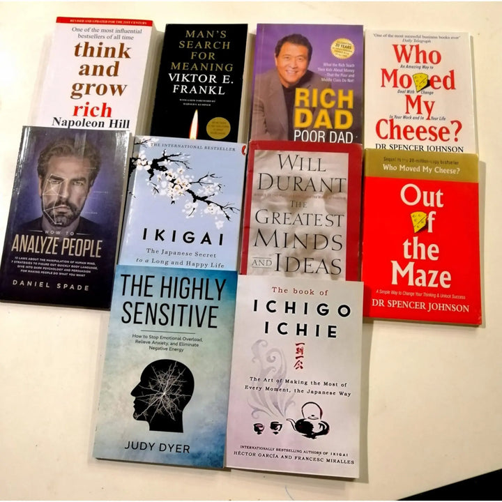 10 motivational Books set EnglishBookHouse