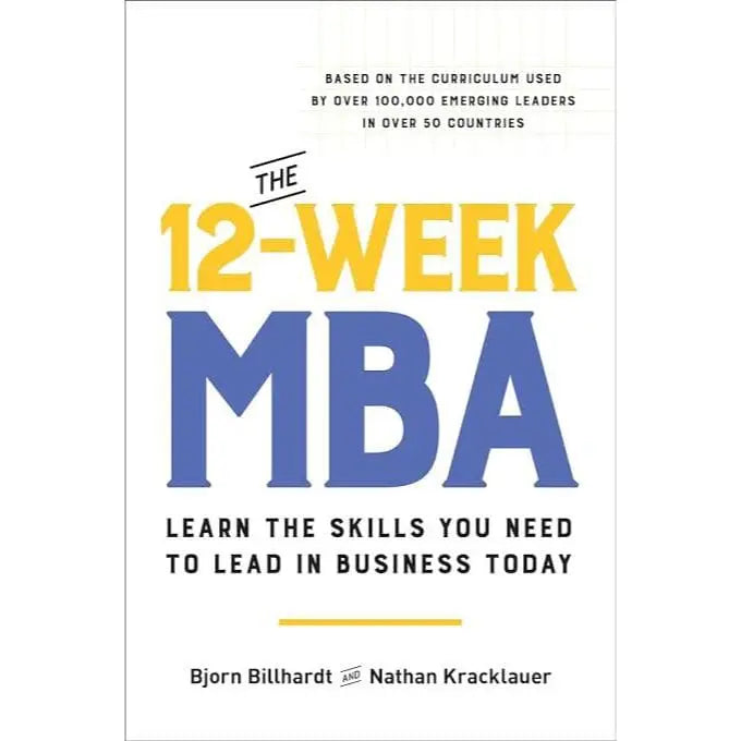 12-WEEK MBA English Book House