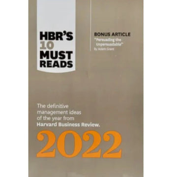 HBR's 10 Must Reads 2022: The Definitive Management Ideas of the Year from Harvard Business Review EnglishBookHouse